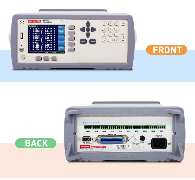 20 Channel AC Internal Resistance &amp; DC Voltage Battery Meter At5220