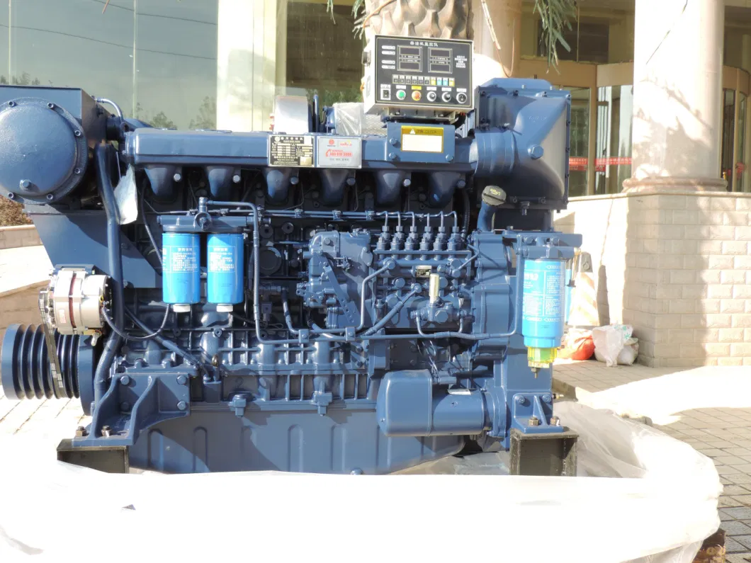 Weichai 450HP Energy Saving and Environmental Protection Diesel Marine Engine Adopts High Pressure Common Rail Technology with CCS