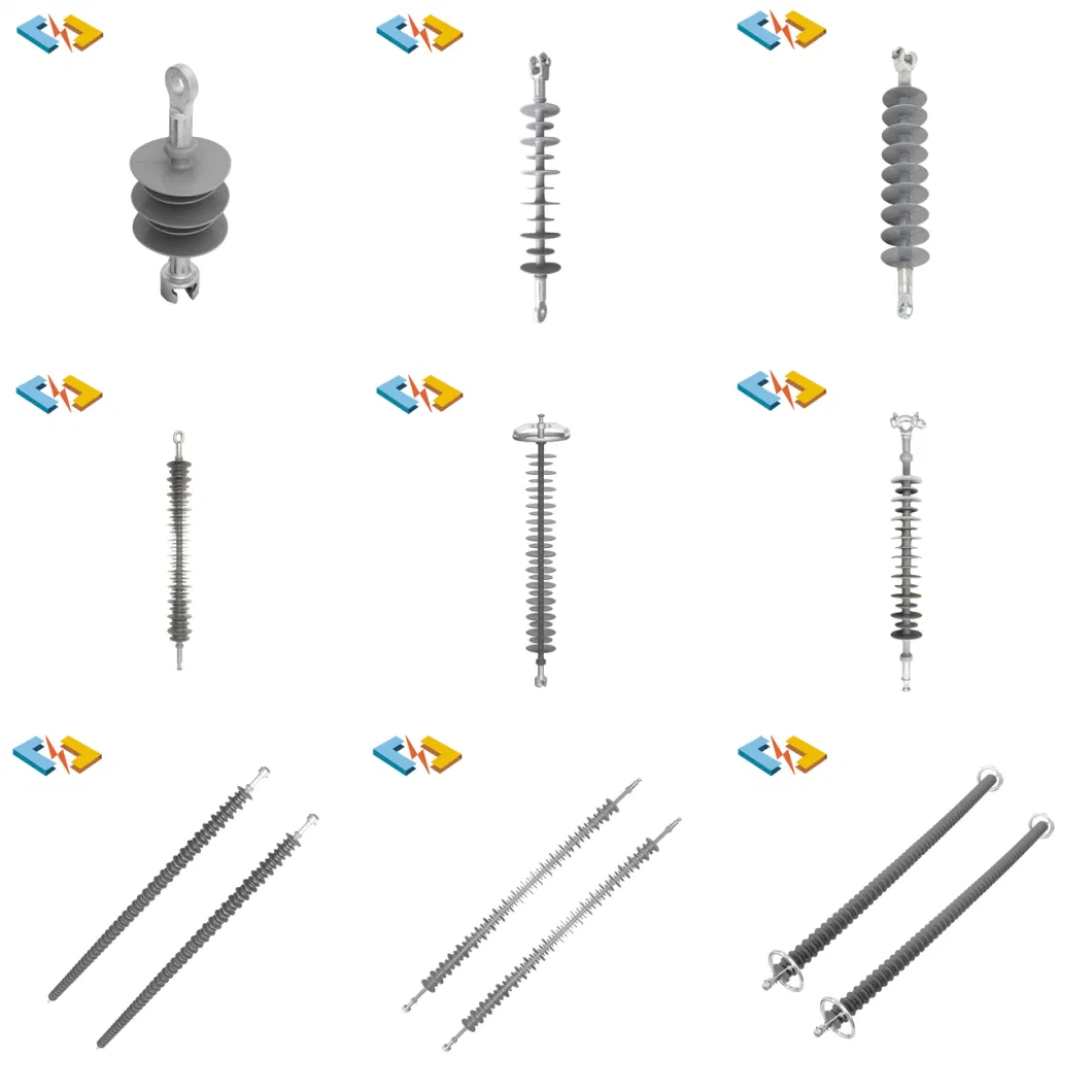 Composite Suspension Polymer Tension Deadend Insulator for High Voltage Power Line