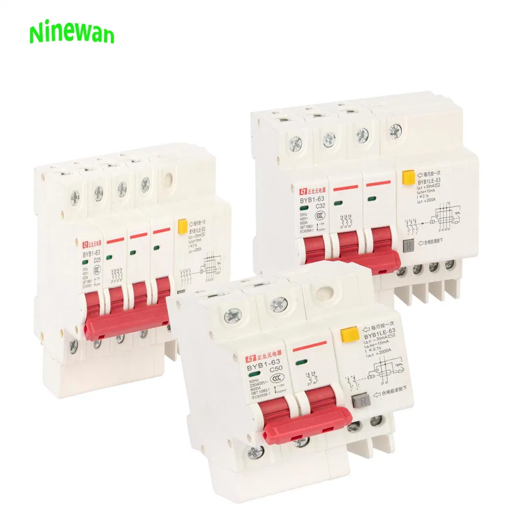 Type B RCCB ELCB Price AC 63A Residual Current Circuit Breaker RCCB/RCD