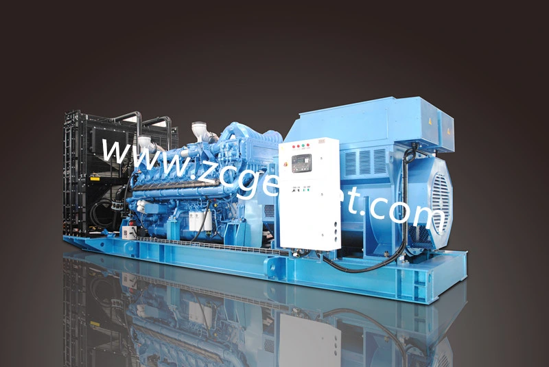 Good Protection Grade Diesel Generator Set Commins Yuchai Shanghai Engine