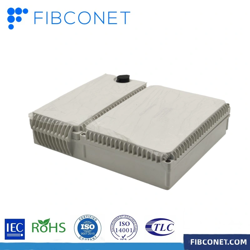 8/12/24/48/96/144 Cores FTTH Cable PC ABS Waterproof IP66/IP67/IP68 Waterproof Junction Wall/Pole/Aeial Mounting Fiber Optic Terminal Box Distribution Box