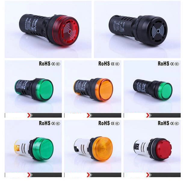 High Quality Xb2 (LAY5) Series Ba9s LED Illuminated Momentary Push Button