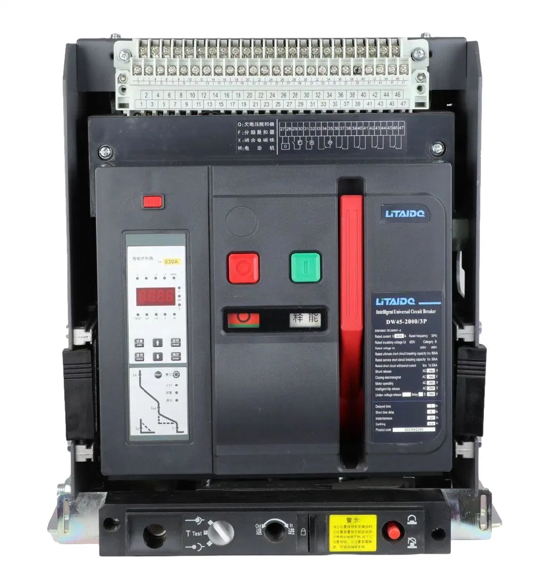 Hight Quality Universal Circuit Breaker 630A 2500A 5000A 6300A Draw-out Fixed Yype Acb 3 Pole Air Circuit Breake
