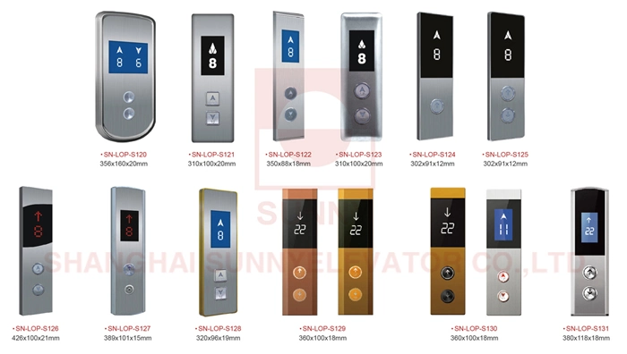 Passenger Lift Parts Elevator Parts Push Button Panel Box