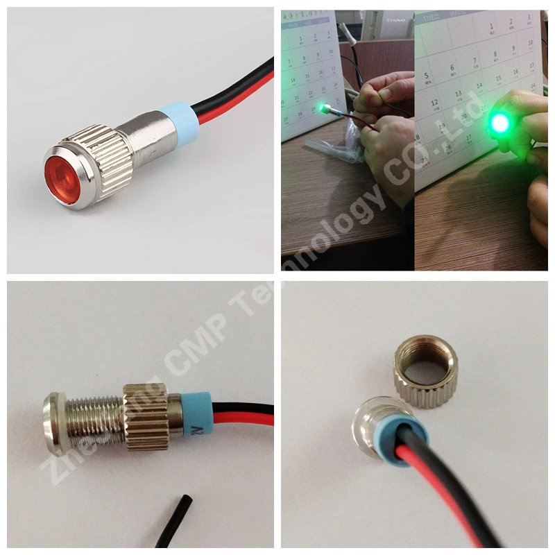 CMP Waterproof Metal 6mm Mini LED Indicator Lights