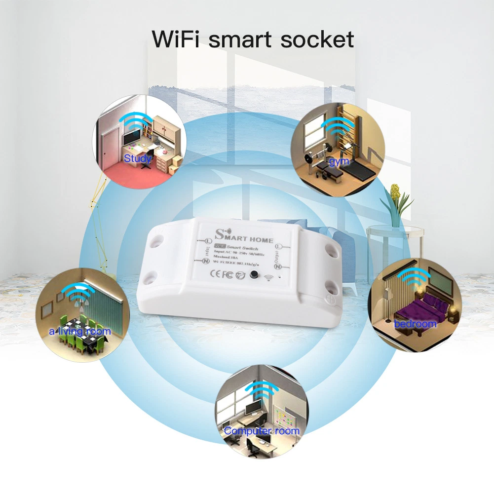 Minco Home Zigbee WiFi Smart Switch Wireless Controller Universal Breaker Timer