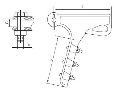 Bolt Type Tension Clamp Nll Series