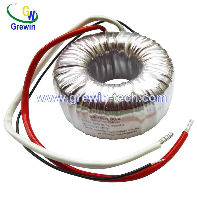 IEC CB 12V High Efficiency Current Transformer Electrical Electronic Transformer 300va Power Toroidal Transformer for UPS and Solar Plants