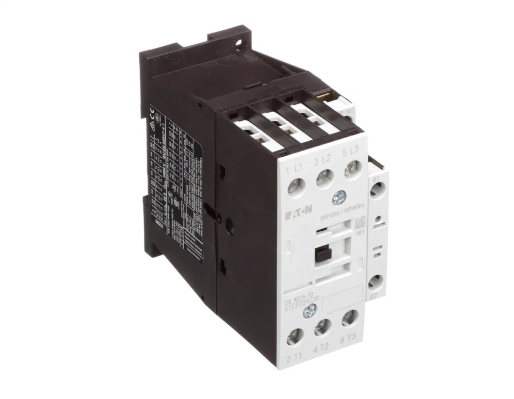 Original-Brand-New Ea-Ton Xtce025c10A-Contactor 3-Pole-25A C-Frame 1no-110V 50Hz/120V 60Hz Coil-Xt IEC-Series Good-Price in-Stock