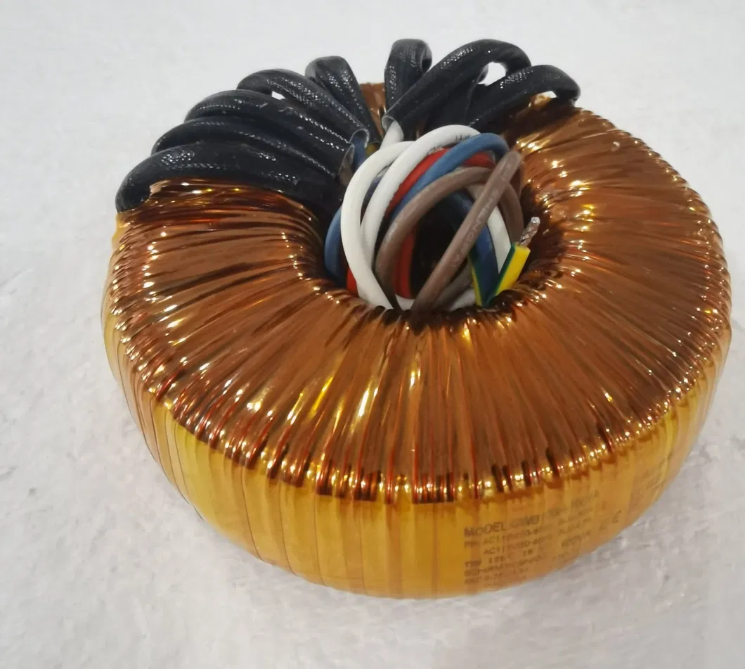 IEC CB 12V High Efficiency Current Transformer Electrical Electronic Transformer 300va Power Toroidal Transformer for UPS and Solar Plants