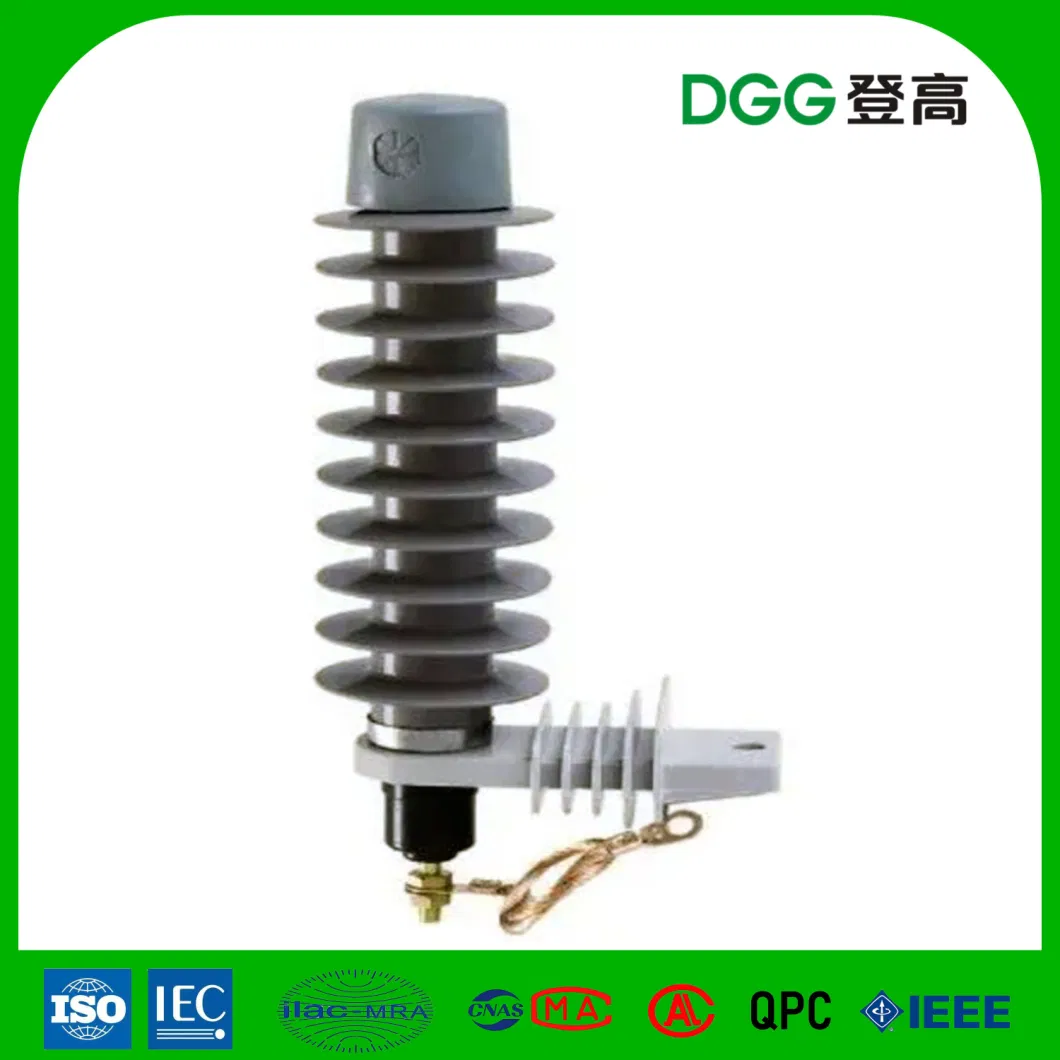 11kv-24kv Three-Phase Outdoor Metal Oxide Surge Silicon Rubber Lightning Lighting Arrestor Arrester Price