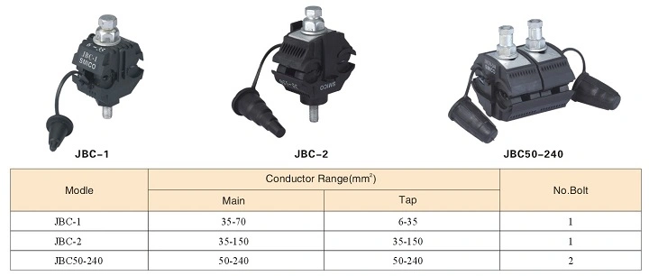 1kv Electrical Insulation Piercing Connector for Insulated Overhead Line