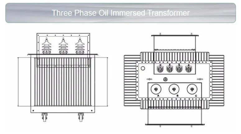 200kVA 10kv Outdoor High Voltage 3 Phase Oil Immersed Power Distribution Transformer UL Certification