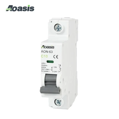 AOASIS Aon-63 1p MCB Prezzo C63 Produttore circuito miniaturizzato MCB Interruttore MCB
