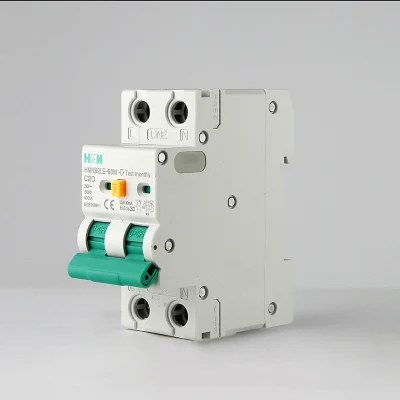 Interruttore automatico miniaturizzato a corrente residua 1p 2p 3p 4p Mini MCB 10ka 2p 63,ELCB,RCBO,RCBB 36mm larghezza Prezzo di fabbrica