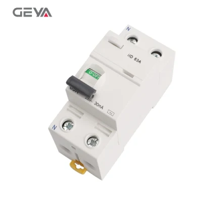 Geya ILD 2p rosso rame elettronico RCD 25 a 40 a 63 A. INTERRUTTORE automatico a corrente residua elettronico RCCB DI nuovo tipo 100A