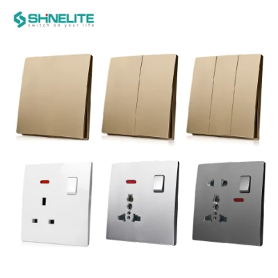 12 anni BS Standard Wall Light Electrical Switch Socket Manufacturer