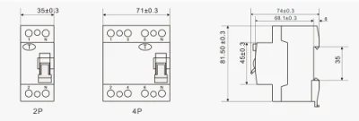 Disgiuntori di protezione di linea AOASIS Aolr-63 4p di tipo B dispositivo di corrente residua Produttore RCD