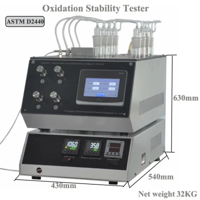 Bagno stabilità all′ossidazione per oli isolanti minerali / oli trasformatori