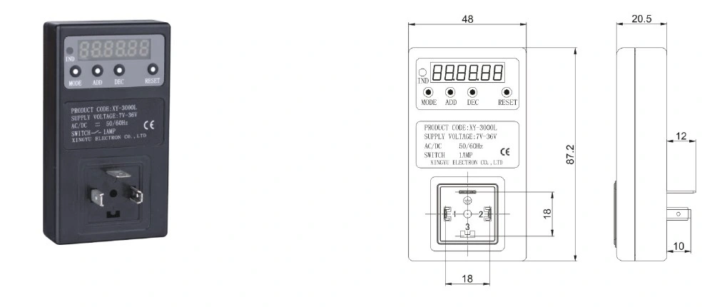 Digital Timer for Solenoid Valve (XY-3800)