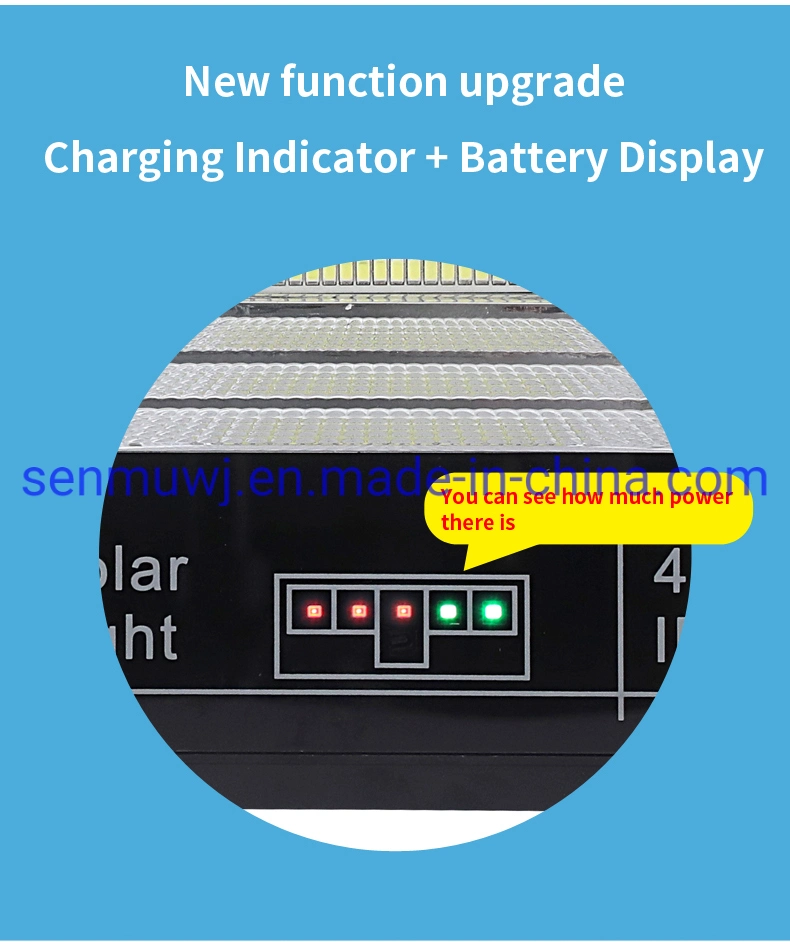 Aluminum IP67 Solar LED Outdoor Light 25W~200W with Power Indicator