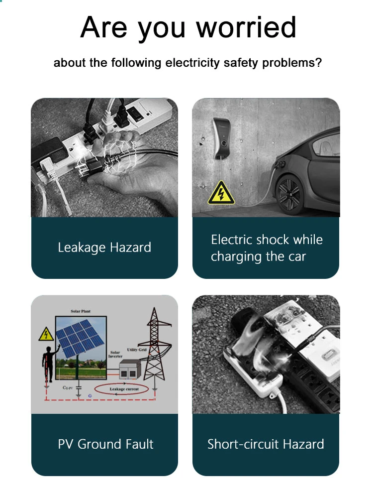 Differential Protection Rdc-MD Residual Direct Current Monitoring Device DC Leakage Sensing CT