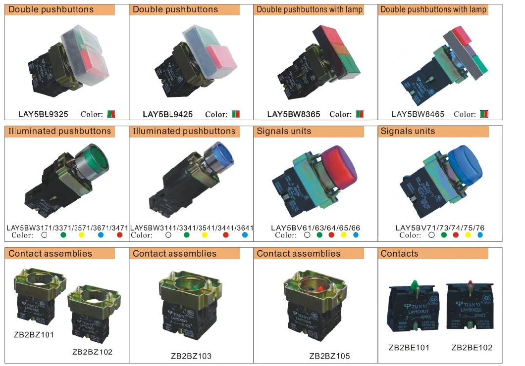 Hot Sale 12V 24V 36V 220V 380V Ad16-22ds Series LED Signal Lamp Indicator Light