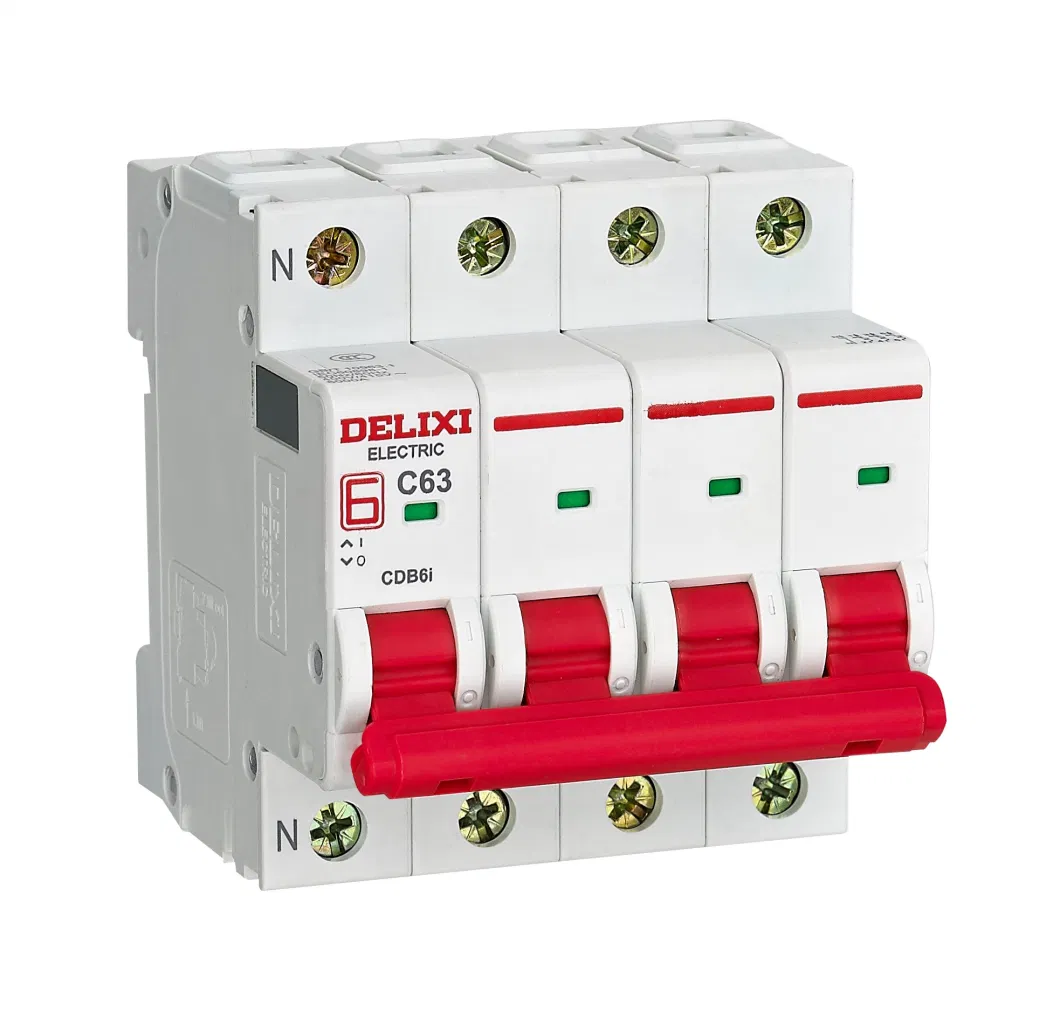 Delixi 6 Series Cdb6I Miniature Circuit Breaker MCB