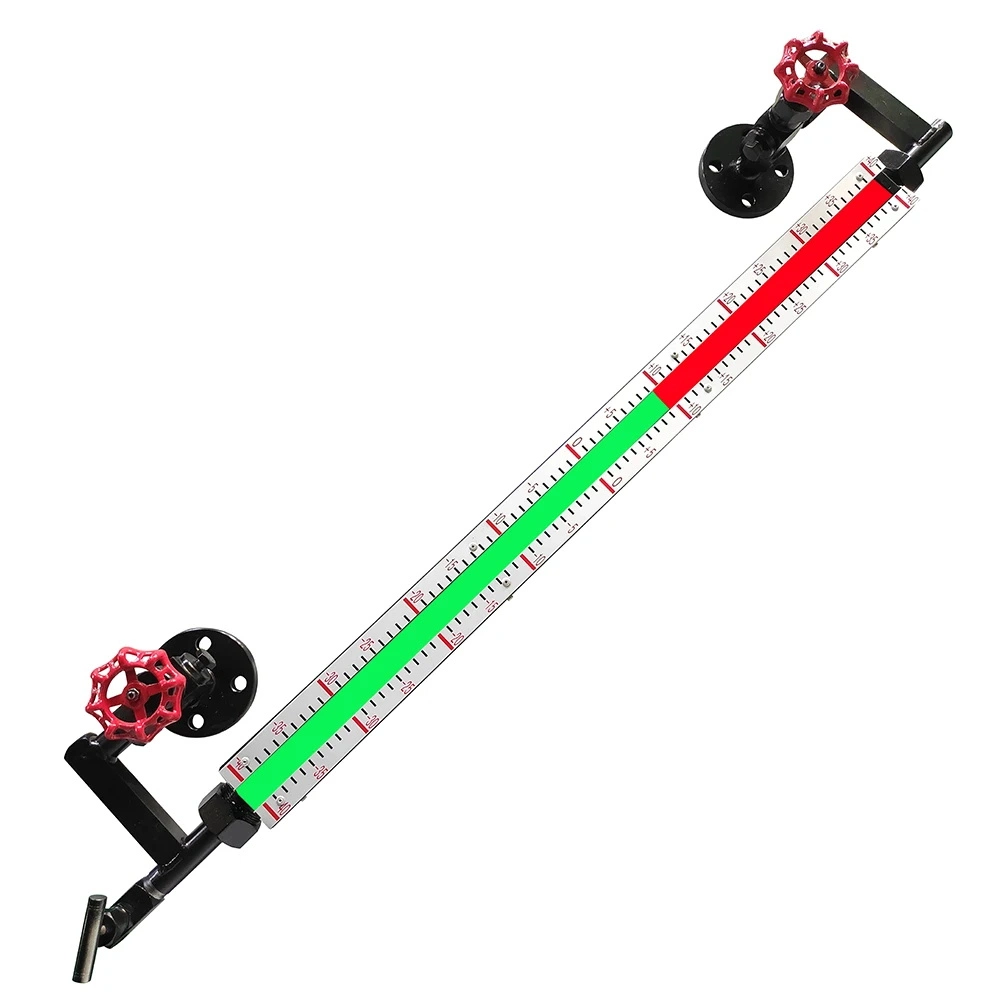 with LED Lighting Glass Tubular Level Gauge Level Indicator