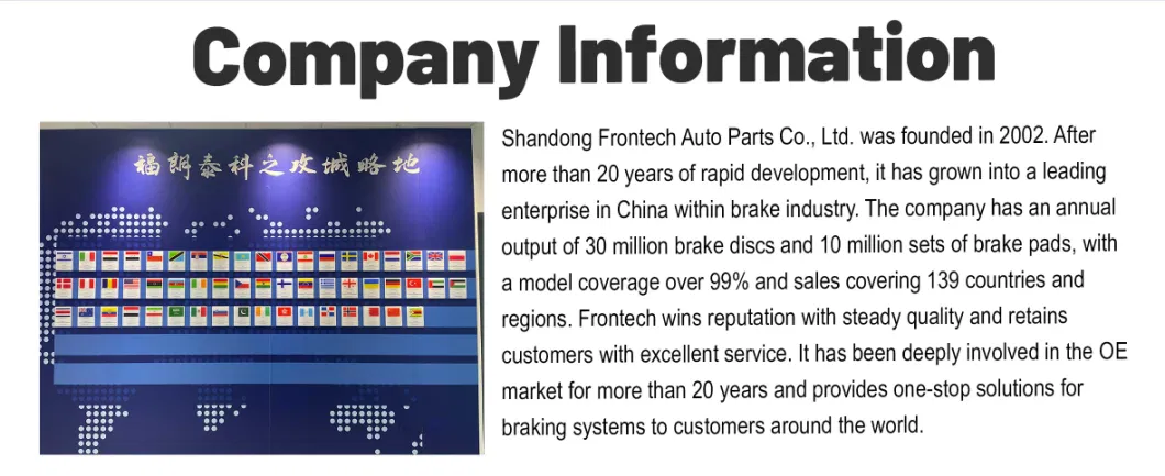 Frontech Auto Brake Systems Custom Logo Brake Caliper