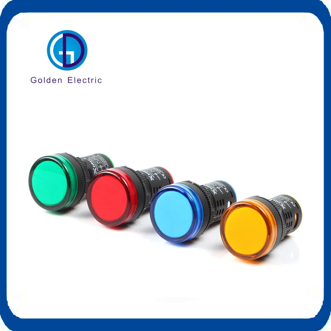 Ad22 Series Switchgear LED Pilot Lights Indicator Light Signal Warning Lamp with Buzzer