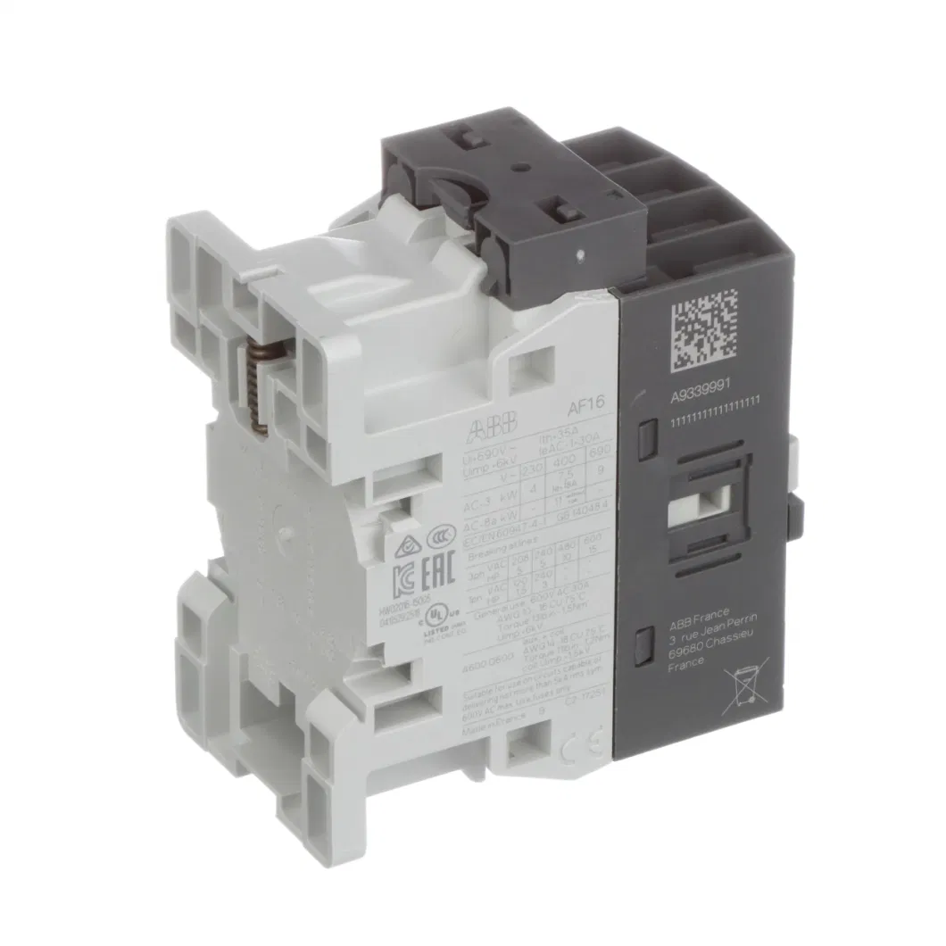 Original-New Ab-B-Contactor Af16-30-10-13 Af16 3 Pole Contactor 18A-9kw-600V-100 - 250V AC/DC-Coil Good-Price in-Stock