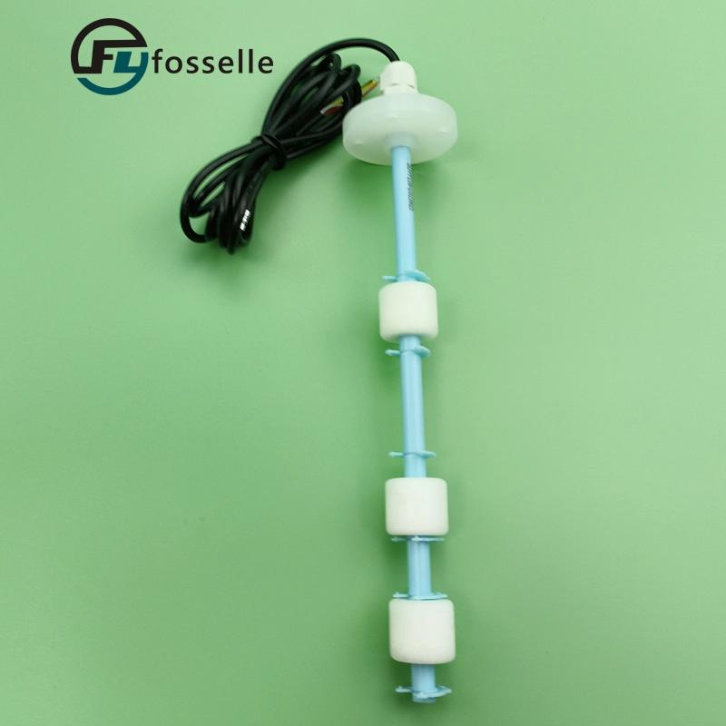 Float Type Water Liquid Level Sensor PP Plastic Length Customized Float Switch