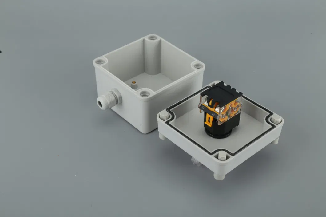 One Hole Button Plastic Enclosure Switch Button Control Box with IP65