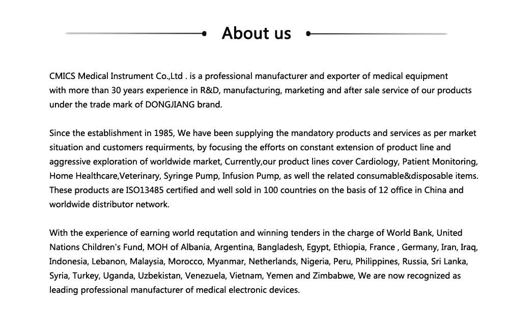 Medical Portable Cheap Multi-Parameter Patient Monitor Device