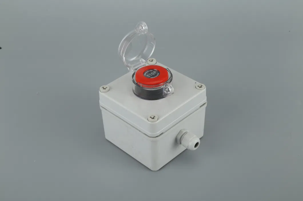 One Hole Button Plastic Enclosure Switch Button Control Box with IP65