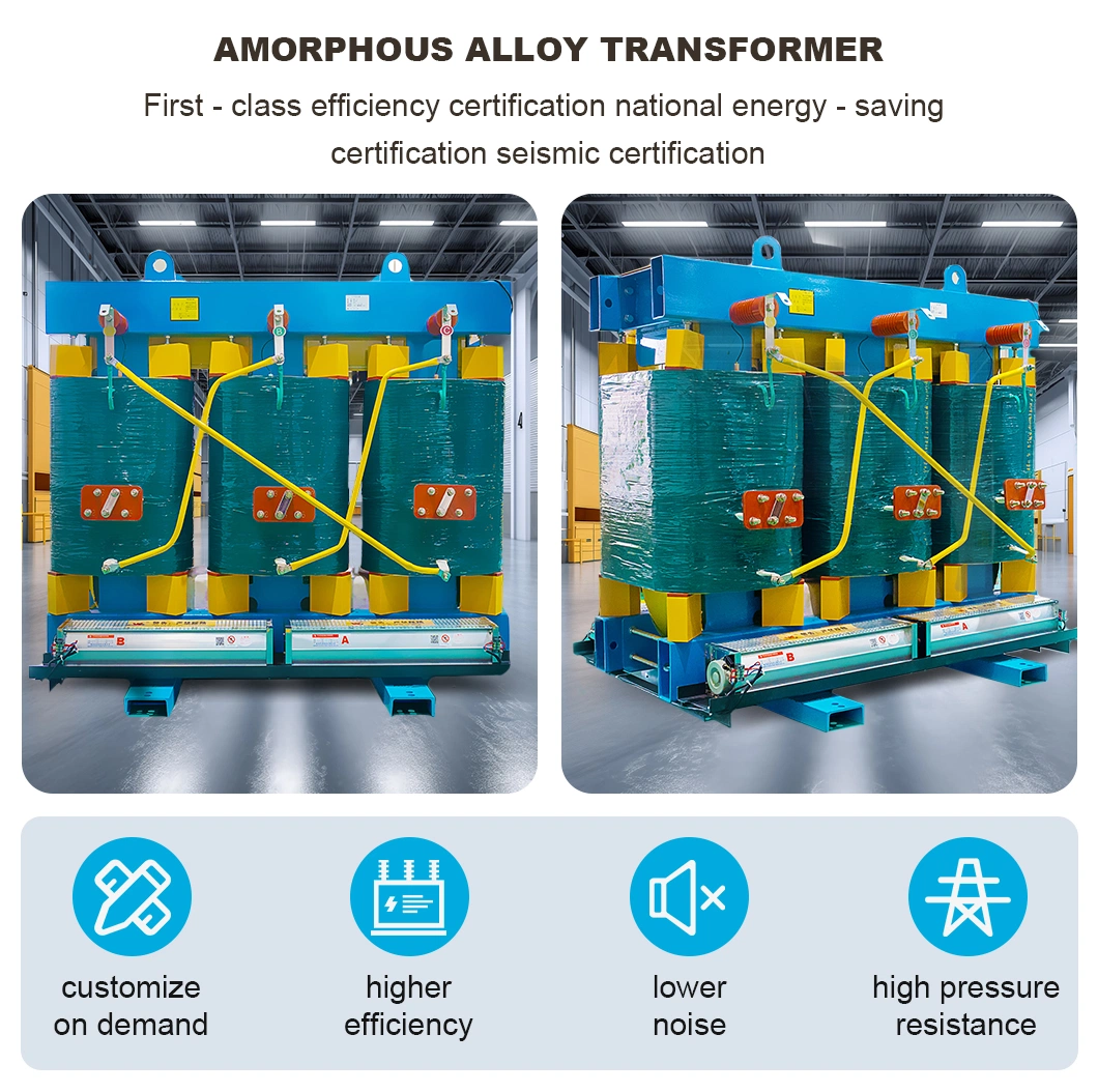 400kVA/10kv Power Distribution with Amorphous Alloy Dry Transformers