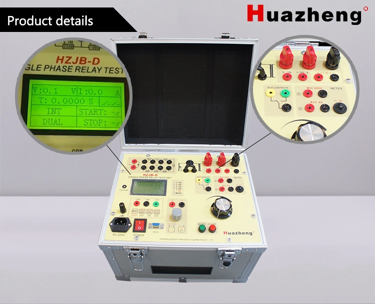 Electric Power System Advanced Single Phase Relay Protection Test Device