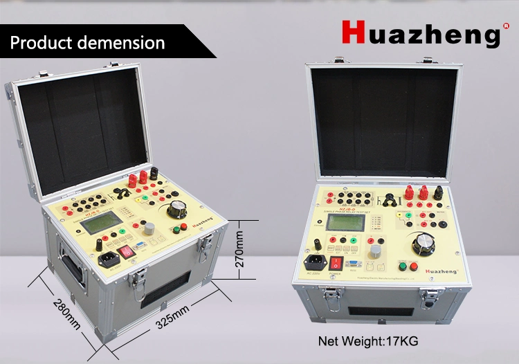 Electric Power System Advanced Single Phase Relay Protection Test Device