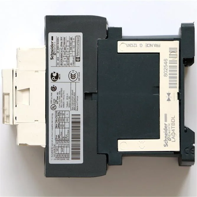 LC1d25bd Contactor Tesys Deca 3p (3 NO) AC-3/AC-3e 0 to 440V 25A 24VDC Coil LC1d25bd