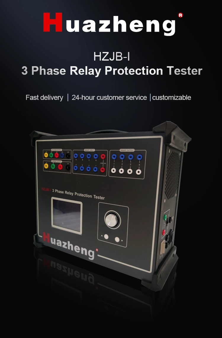 Comprehensive 3 Phase Secondary Current Injection Protection Relay Test Device