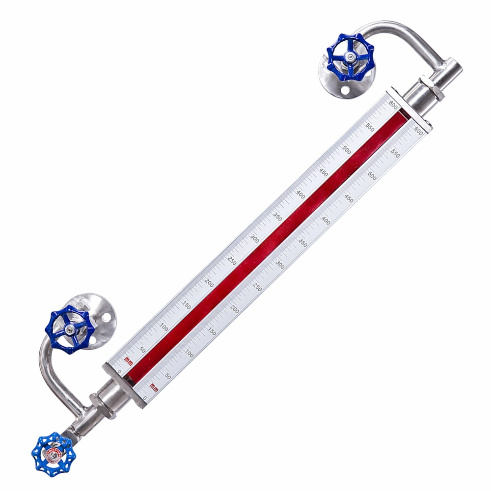 with LED Lighting Glass Tubular Level Gauge Level Indicator