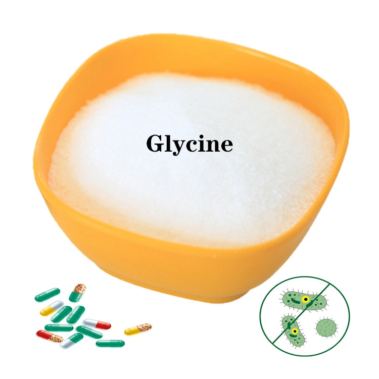Factory Supply Food Additive Materials Amino Acid Glycine Powder CAS 56-40-6 Glycine