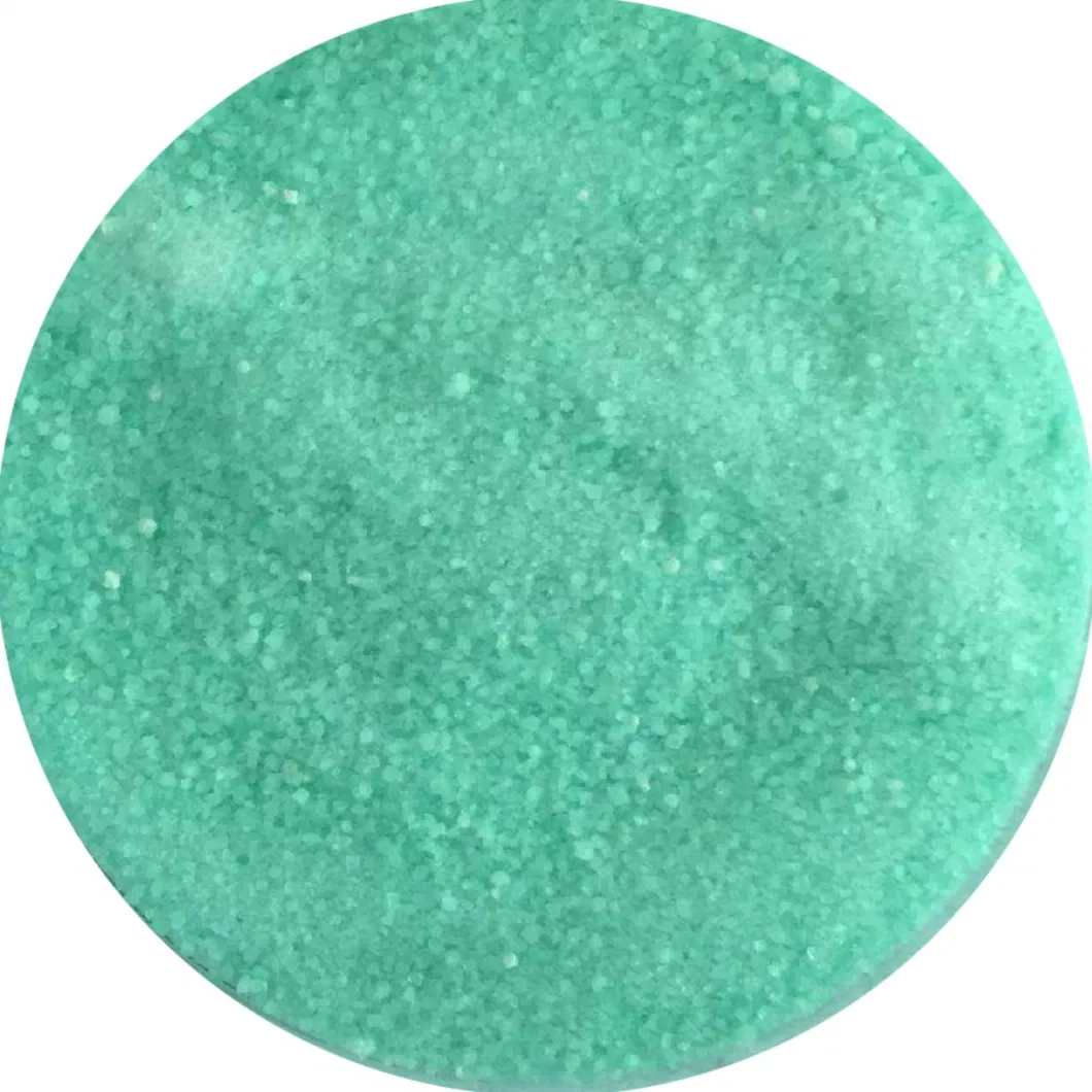 Green Ferrous Sulfate Heptahydrate Powder 99% with CAS No 7782-63-0