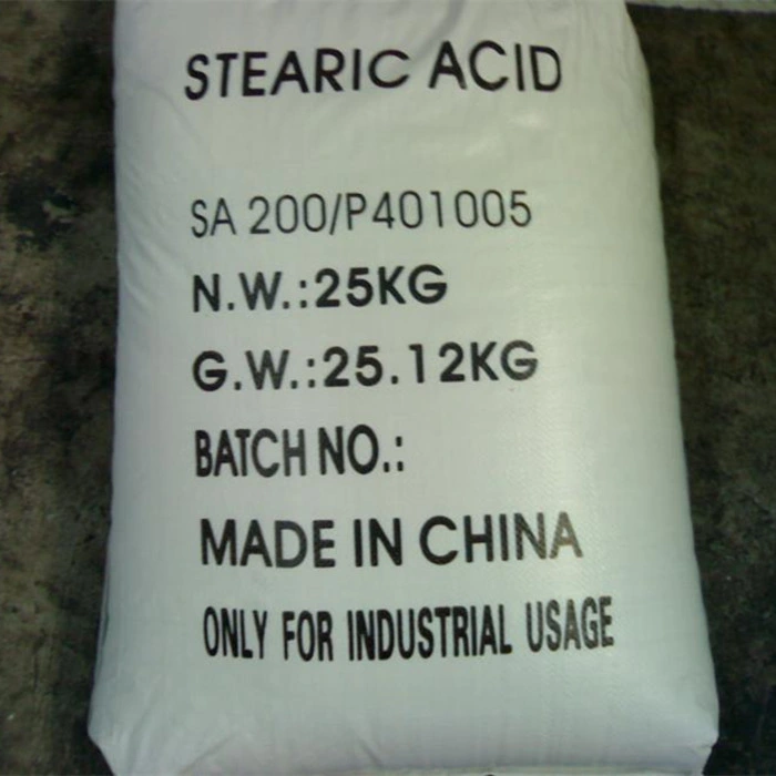 China Factory Supply High Quality Stearic Acid CAS 57-11-4 Mf C18h36o2
