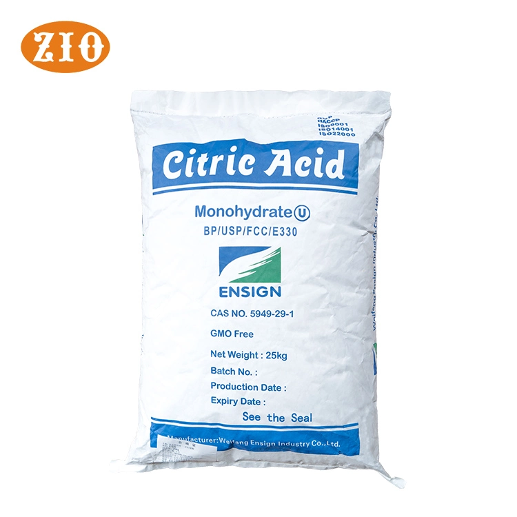 Wholesale India Africa Food Grade Industrial Grade Citric Acid Monohydrate Anhydrous Sodium Citrate Potassium Citrate