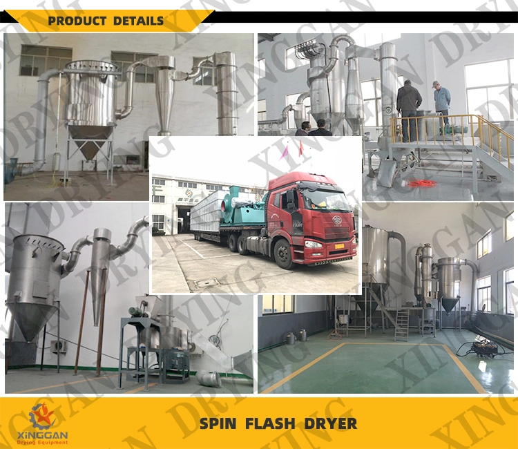 Xsg/Xzg High Efficiency Airflow Type Spin Flash Dryer for Sodium Oxalate