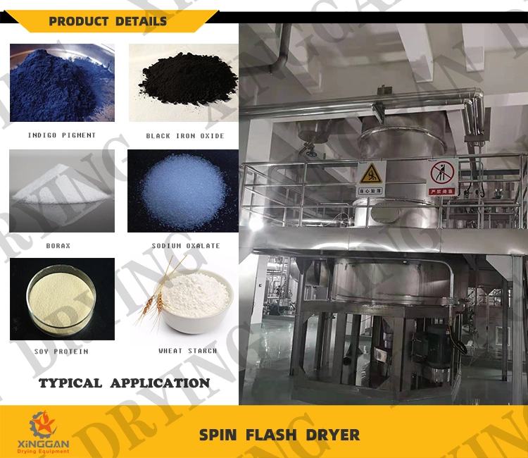 Big Capacity Xsg Spin Flash Dryer Drying Equipment for Sodium Oxalate