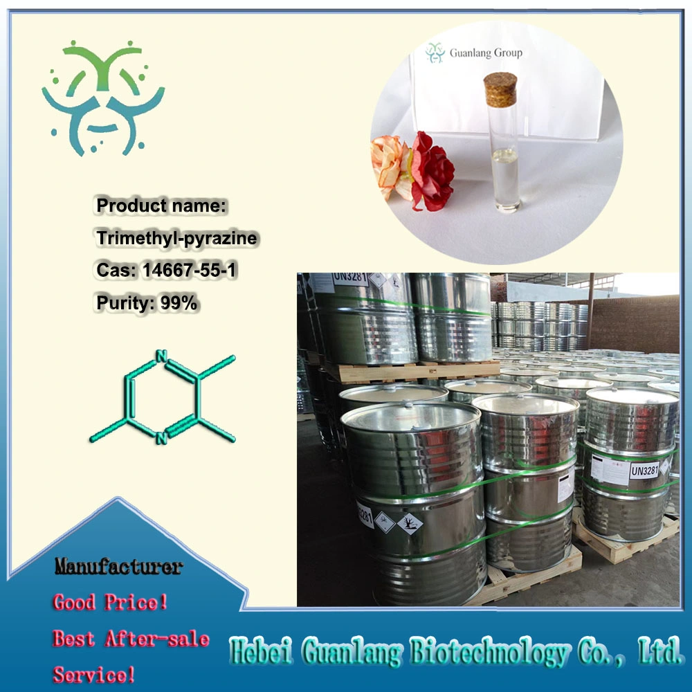 Trimethyl-Pyrazine, CAS. 14667-55-1 Widely Used in Food Flavor